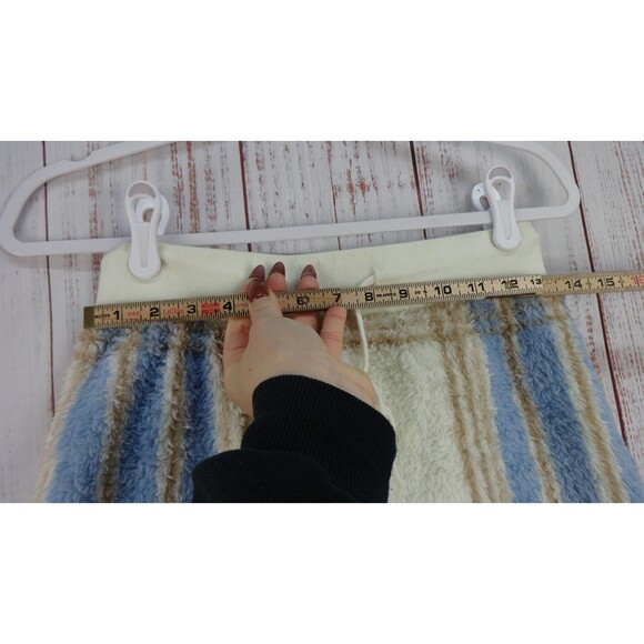 CALI 1850 Skirt Women Medium Plaid Fur Mini School Girl Preppy Academia - Picture 5 of 7